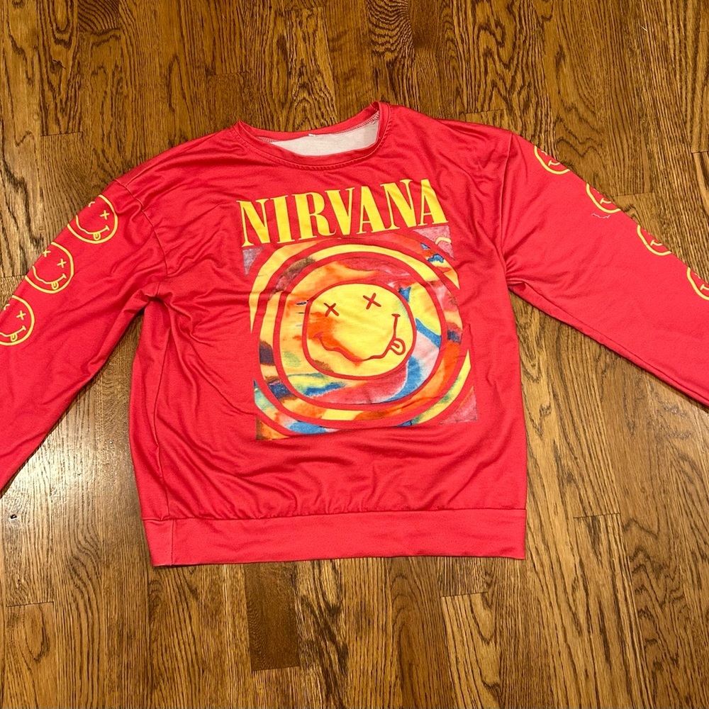 NIRVANA dupe sweatshirt size small size adult small worn once